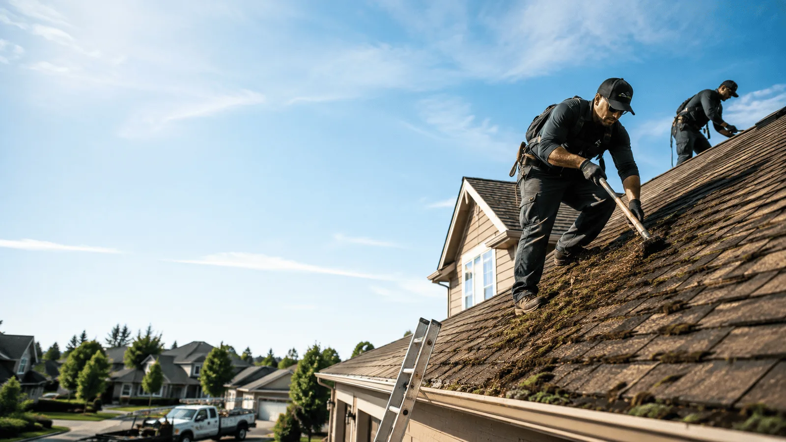 Roof Moss Removal in Garfield, NJ near me